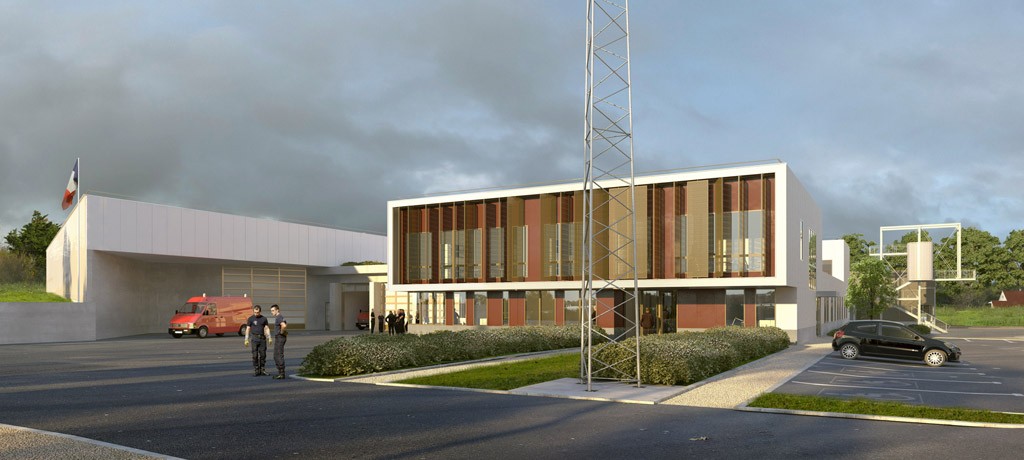 Concours pour la construction du Centre de Secours