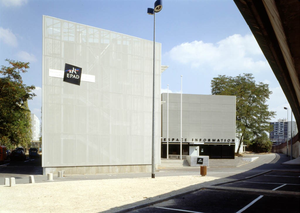 Construction des bureaux de l'EPAD